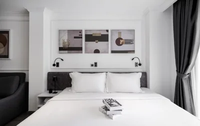 Art Museum Front-Row Balcony Deluxe — CityHouse- El Pino Realm at Metro Ben Thanh Market